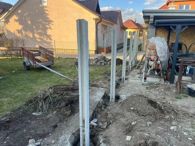 Hotový plot z našej dielne